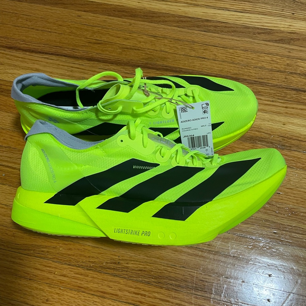 Adidas Adios Pro 4 Size 11.5 NWT